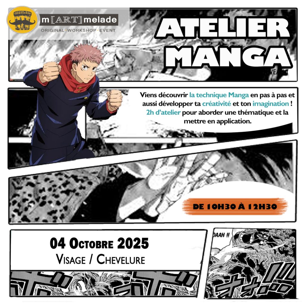 Cours Manga enfants Martmelade Tassin Lyon