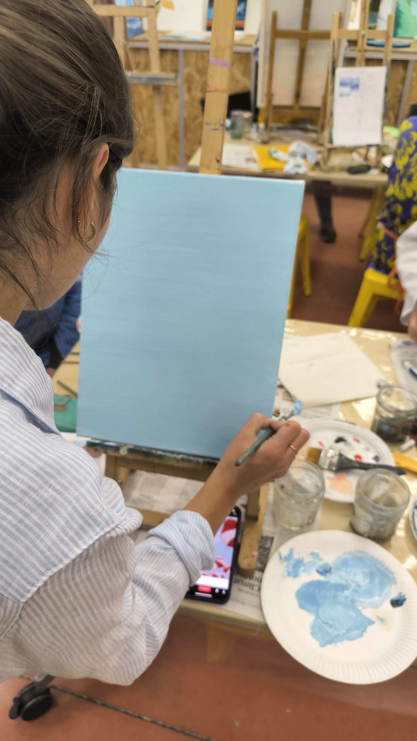 Atelier de peinture pour adultes Martmelade tassin lyon