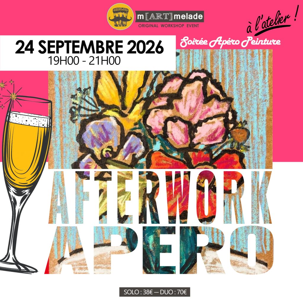 Afterwork Apéro Peinture Sept 2026 Martmelade