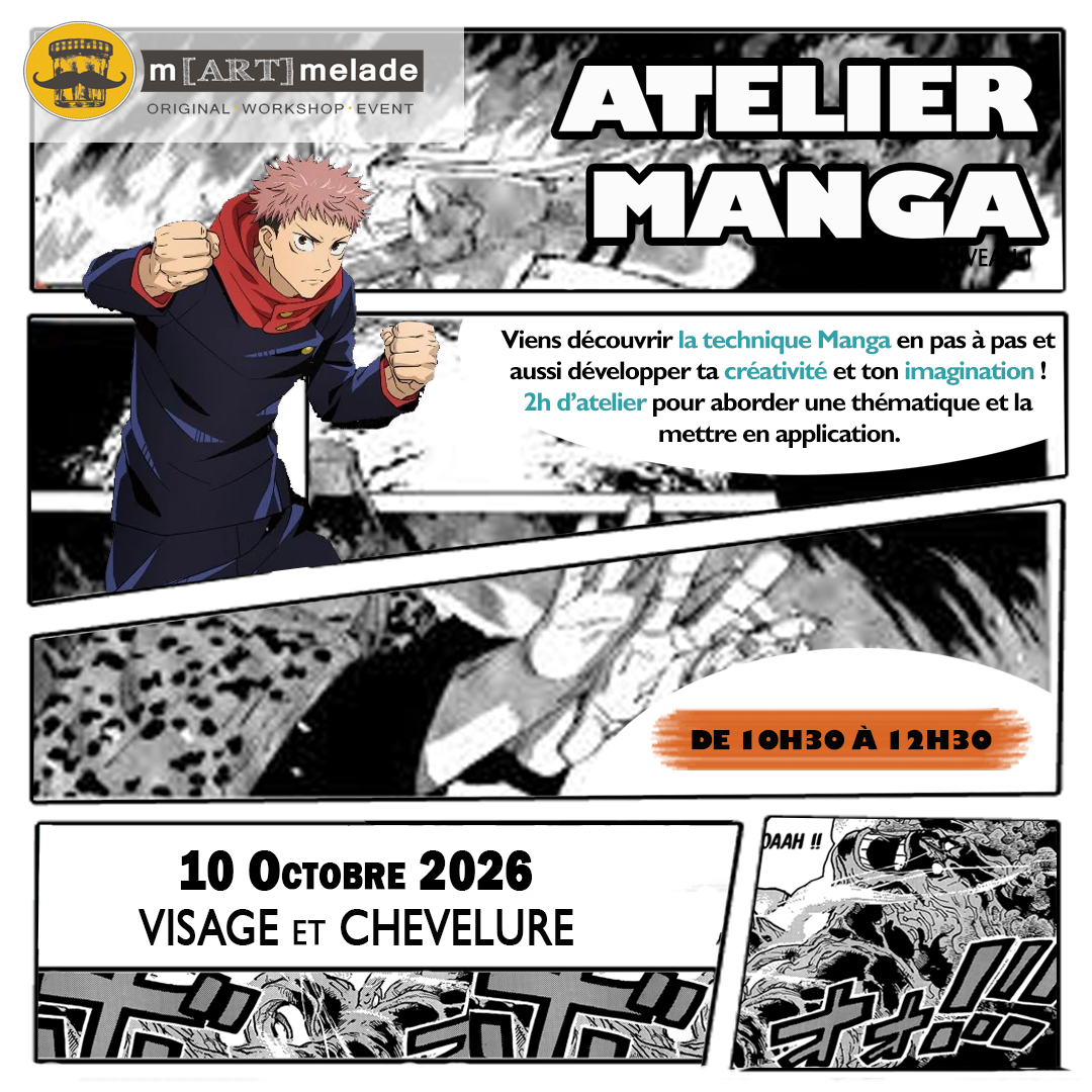 Mini stage manga Martmelade cours enfants Tassin