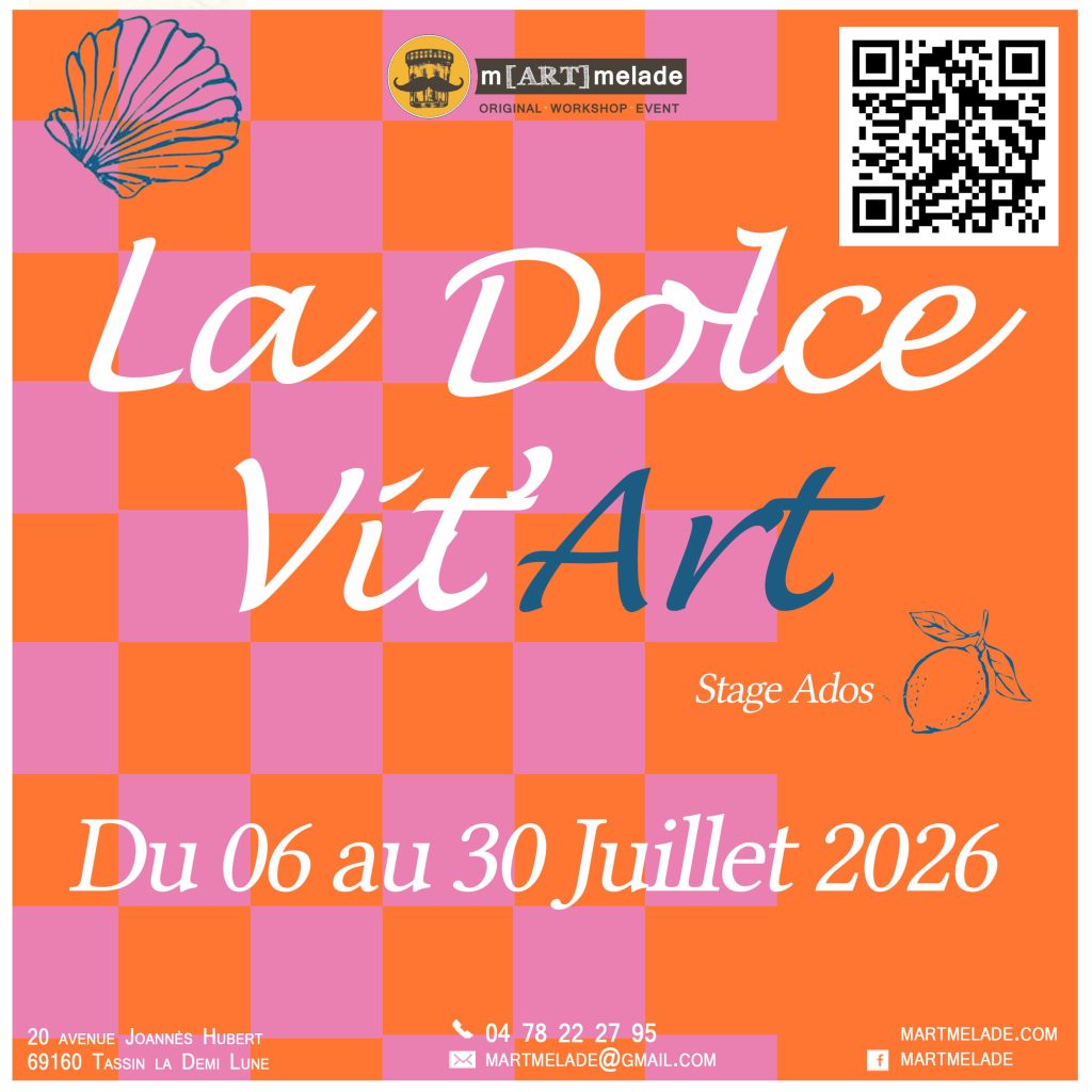 Stage créatif ADOS ETE 2026_Martmelade